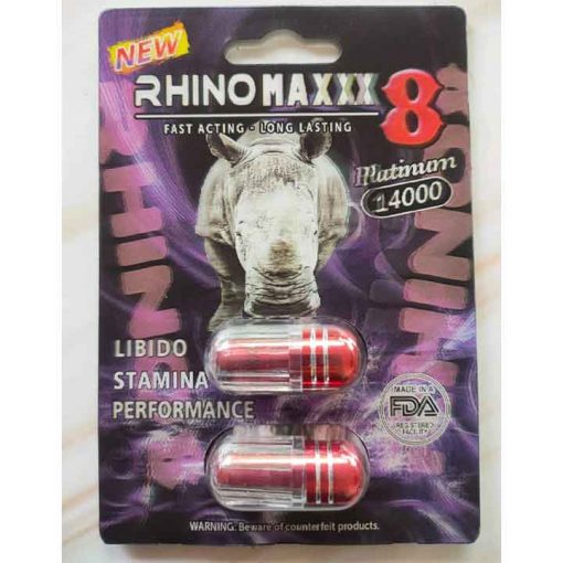 Rhino maxxx 8 thảo dược cương dương của Mỹ